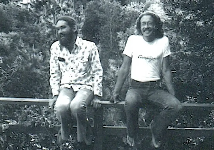 Bill and Terry oin Deck copy